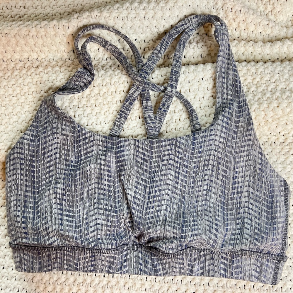 Lululemon Athletica Energy Women’s Sports Bra Size 4